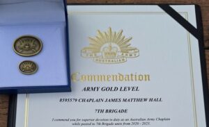 Image of James Hall's Commendation