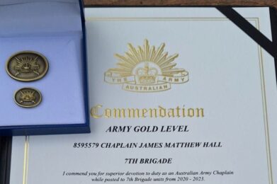 Image of James Hall's Commendation